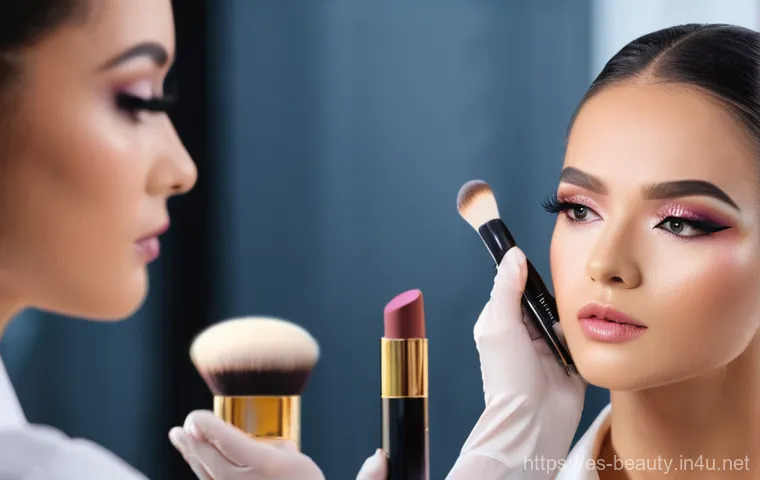 메이크업 실기 합격률 높은 학원 - Here are three detailed image generation prompts in English: 메이크업 실기 합격률 높은 학원 - Here are three detailed image generation prompts in English: