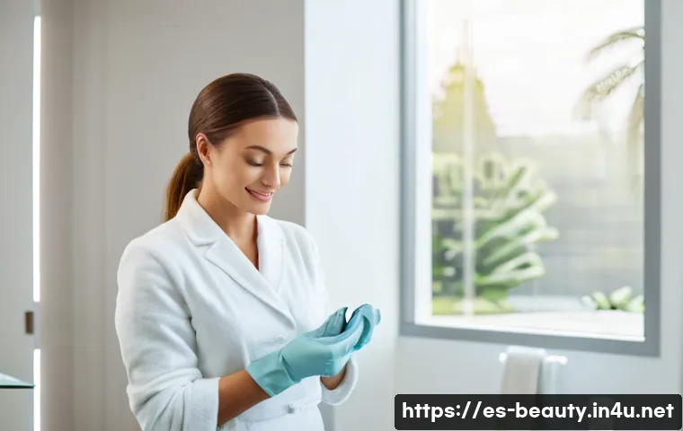 피부 미용 협회 가입 장점 - **Prompt: Esteemed Aesthetician in Modern Spa**
"A confident female aesthetician, mid-30s, with ...